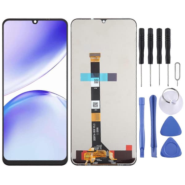 OEM LCD-skærm med Digitizer komplet samling Not Specified For Realme Narzo N53