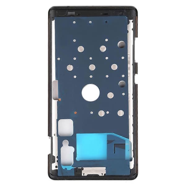 [LCS](Ny) Frontramme LCD-ramme Bezelplade kompatibel med Nokia 8 Sirocco (Sort) Black