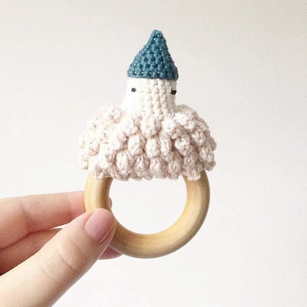 20 st Naturliga Träringar Obehandlade Träringar För Hantverk Ring Hänge DIY Smyckestillverkning 40*7mm