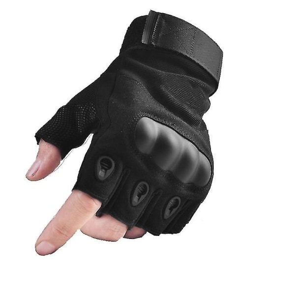 Öppna klätterhandskar för utomhusbruk Black XL