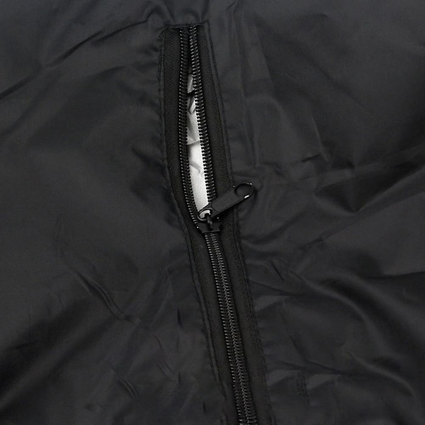 Møbeloppbevaringspose vanntett, hagemøbel støvbeskyttelse Black 173x76x51cm