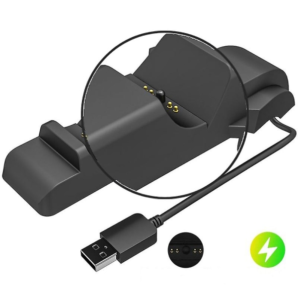 Ny Ps5 Handkontroll Laddare Dubbel Snabb Laddningsstation Docka För Playstation 5 Gamepad Trådlös Joystick Joypad