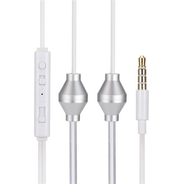 Kuulokkeet 3,5 mm:n mini-jack-liittimellä, kaksoiskierukka