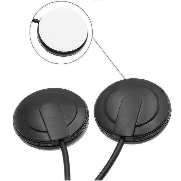 Piezoelektrisk elgitarpickup, 30 mm diameter, eliminerer ekstern interferensstøy