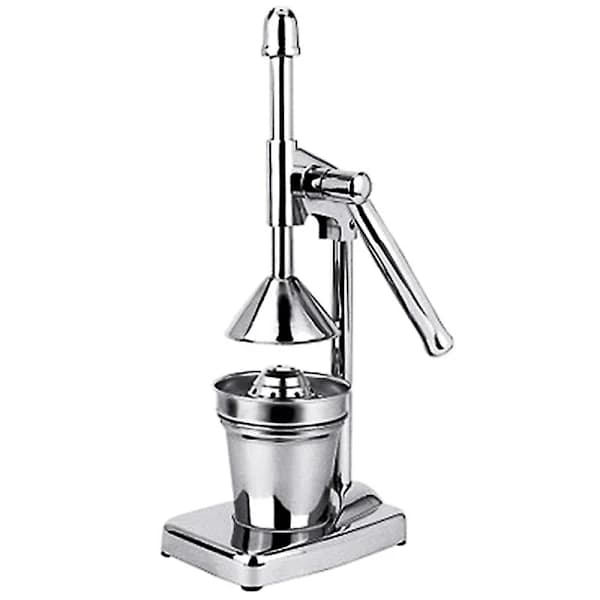 [LCS] Manual Press Stainless Steel Fruit Juicer Handheld Vegetable Fruit Orange Juicer Blender Making Cup-FX-