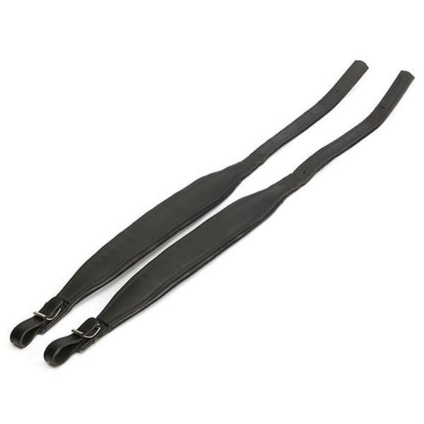[LCS] Harmonika Læder Skulderstropper Moderigtige Holdbare Justerbare Stropper Til 16-120 Bas Harmonikaer Black