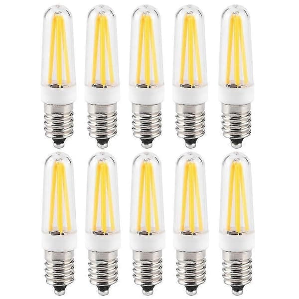 10 stk. Mini dæmpbar E14 LED-pære 3W AC til hjemmebilskab Hotelbelysning