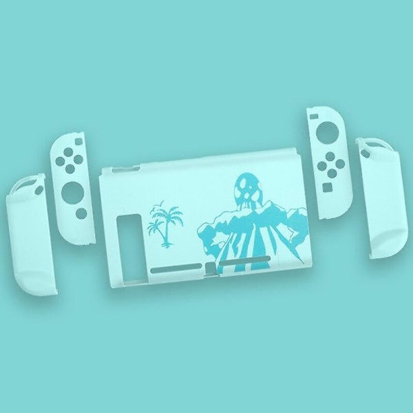 Skal hölje tillbehör för Nintendo Switch fodral skydd skal joy con joycon spelgrepp rosa söt hårt skydd kontroller Green