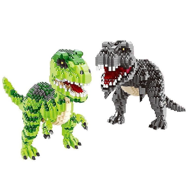 1457+ stk. 16089 16088 mini klodser grøn dinosaur bygge legetøj klassisk model jurassic park figur legetøj hjemme sjovt spil 16089 no box