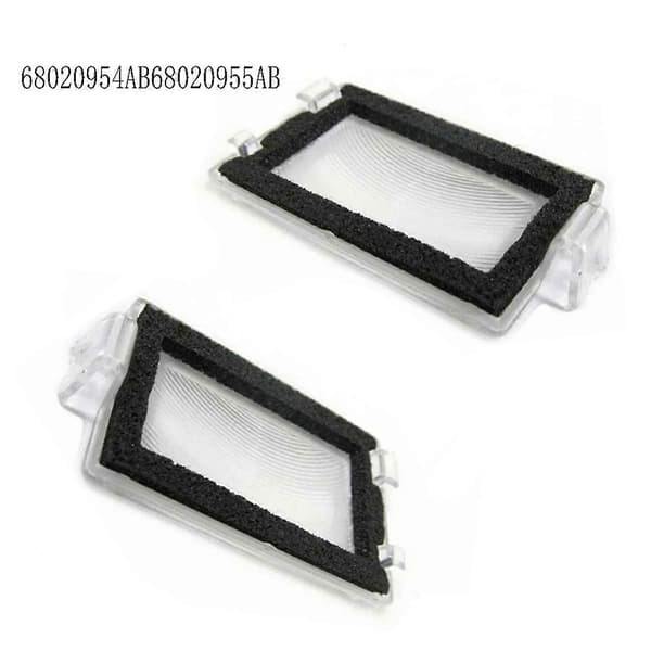 1 par bakre nummerskiltlyslinse for Jeep Grand Cherokee