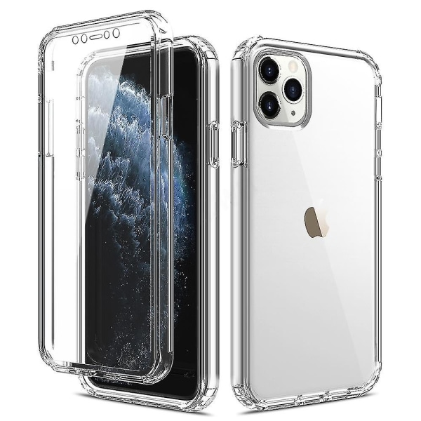 Skärmskydd Silikonfodral För Iphone 11 Pro Xs Max X Xr 8 Plus 7 6s 6 Se2 Stötsäkert Mobilskal För Iphone 12 Mini