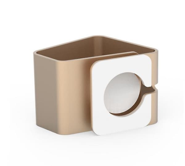 [LCS] Bærbart aluminiumsstativ kompatibelt med Apple Watch laderstasjon trådløs gold