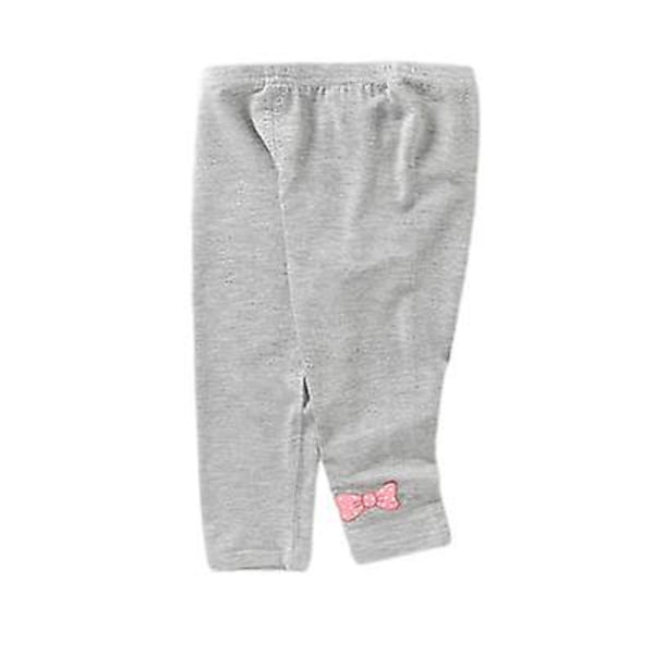 Baby Sju-punkts Leggings Flickor Flickor Baby Fritid hemp gray 110cm