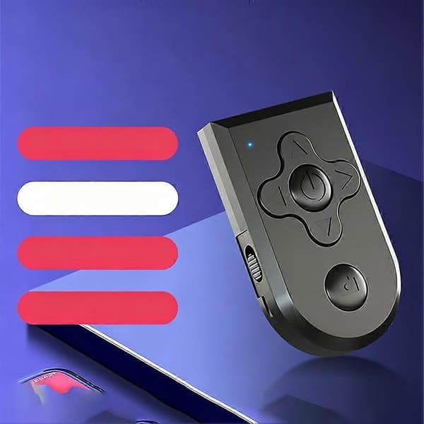 Trådløs Bluetooth Selfie-fjernutløser, universell kamerafjernkontroll for iOS- og Android-telefoner