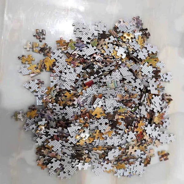 2000 bitars pussel Dam med fläkt Tjockare papper Jigsaw Pussel Leksak Gåva för vuxna