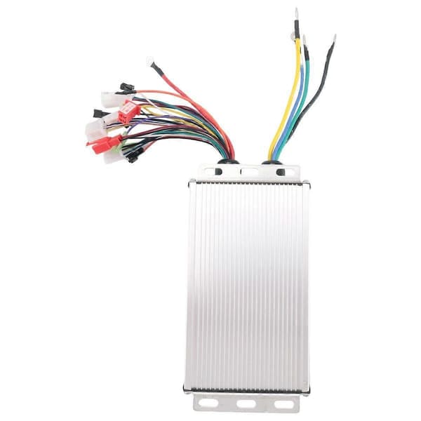 Intelligent Børsteløs Controller 48V 60V 72V 84V 3000W E-Bike Børsteløs Motor Controller til Elektrisk Cykel Scooter Silver