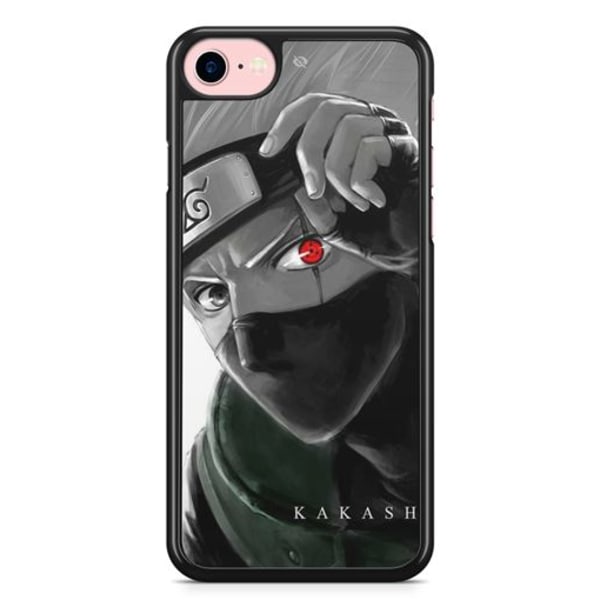Fifrelin Black Case för iPhone 6 och iPhone 6S Naruto Kakashi
