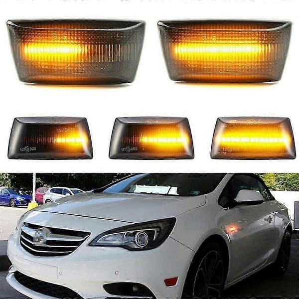 Bil Dynamisk Sidemarkeringslys LED Blinklys til Cadillac BLS CTS Daewoo Lacetti Holden Cruze Chevrolet Klar
