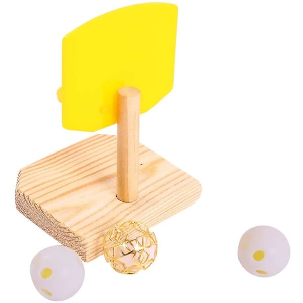 Bordsleksaker för fågeltricks, träningsbasket stapling färgring leksaksset Combination toy