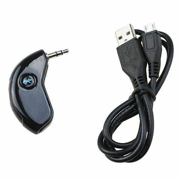 3,5 mm:n Aux-auton Bluetooth 4.2 -vastaanotin kaiutin musiikin suoratoisto audioadapteri mikrofonilla