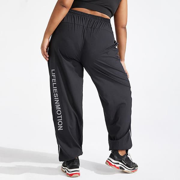 [LCS] Kvinders plus size sports yogabukser M29