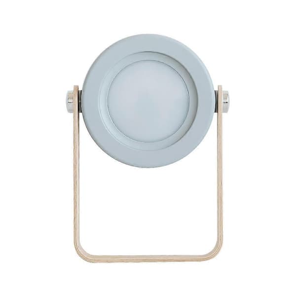Udtrækkelig LED Touch Lampe Sammenfoldelig Teleskopisk Natlys Lanterne Bordlampe Grey