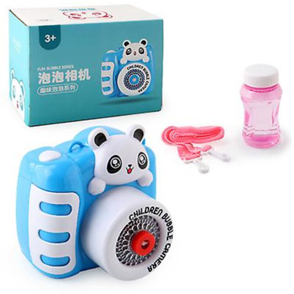 Bubbelkamera, tecknad form automatisk ljus bubbelmaskin