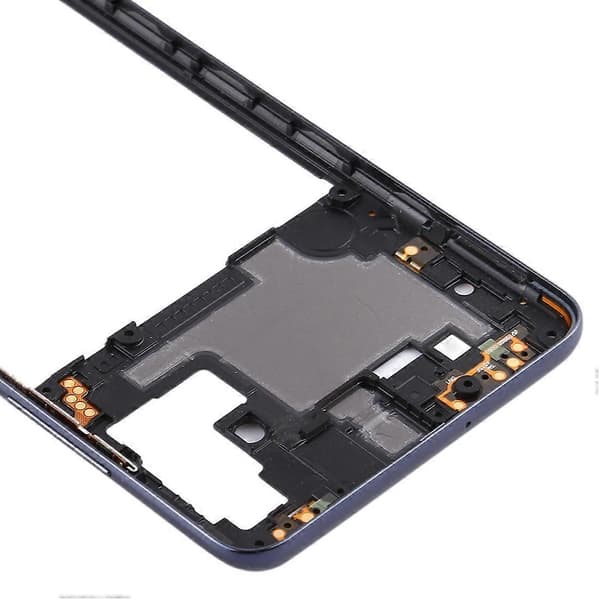För Samsung Galaxy A51 Mellanram (Svart) Black