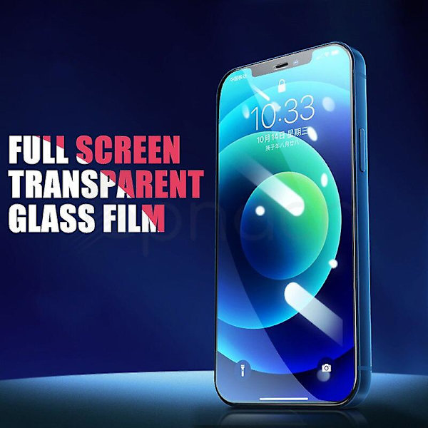 9h Härdat Skyddsglas Passar För Iphone 11 12 Pro Skärmskydd, Lämpligt För Glas For iPhone 11Pro Max