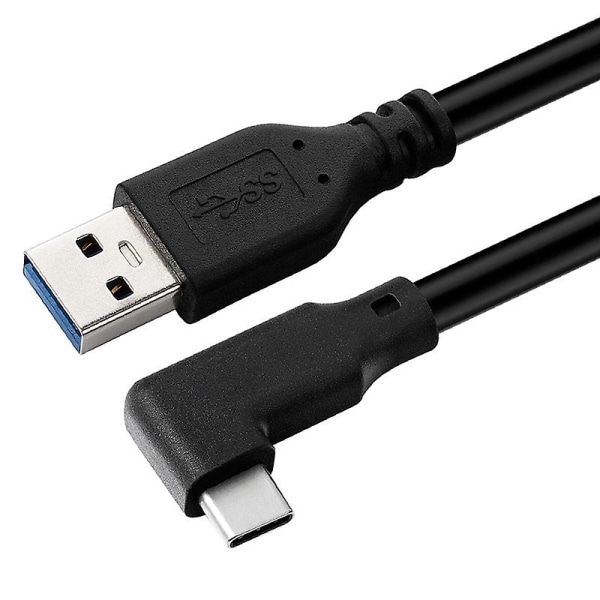 Vr Datakabel Albue Type-c Datakabel Usb3.1 Gen 2 Dobbelt Han Videoprojektionskabel 20 Vr Mobilspilkabel PQ121Grey 3M
