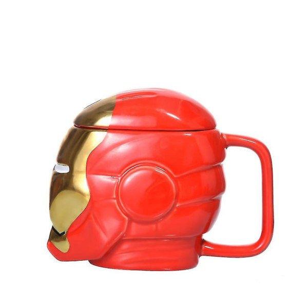 Avengers Iron Man Mugg Keramik Med Lock Cup