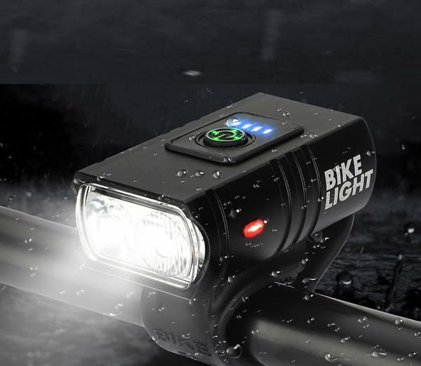 [LCS] Sykkellys foran 6 moduser USB oppladbart MTB sykkellys frontlykt