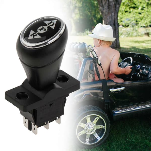Børns elektriske bil Putter Switch, Joystick Switch Del erstatter vedligeholdelse Push Rod Power Switch RC Bil Switch til småbørn Style D
