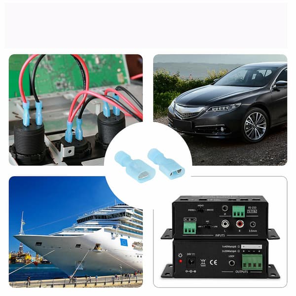 [LCS] Isolerte elektriske ledningsterminaler Krympekontakt