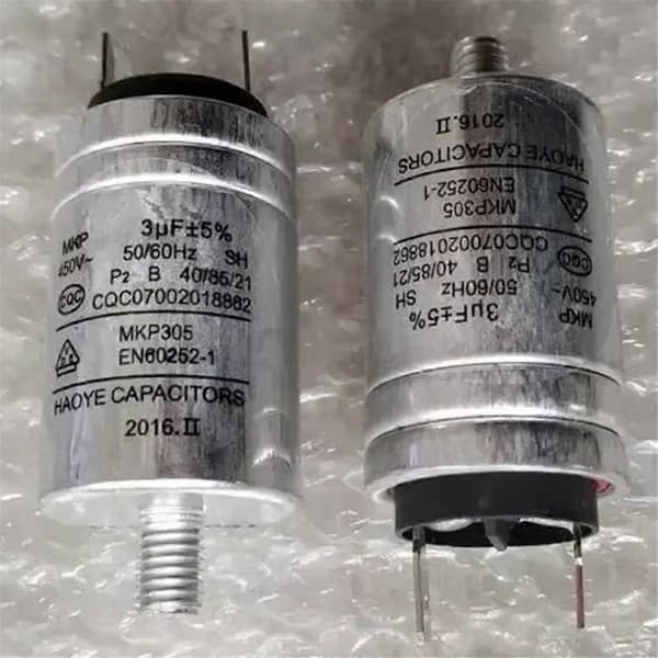 [LCS]Diskmaskinsdelar Aluminiumhölje Kondensator MKP-3UF 450VAC
