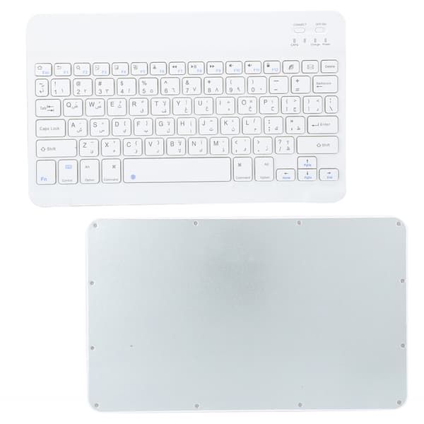 [LCS] Tastatur 10 tommer ultratyndt trådløst til Bluetooth Intelligence computertilbehør (arabisk) 0.3