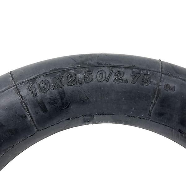 10X2.50 innerslang med böjd ventil 45 ventil för 2 begränsad elscooter Black