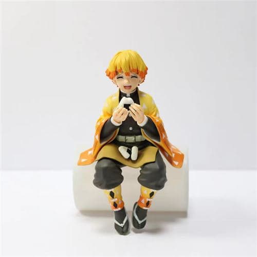 Figur Demon Slayer Kamado siddende stilling Zenitsu 10 cm
