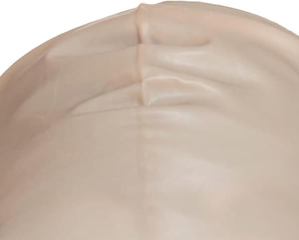 Bald Cap - Latex Bald Wig Cap - 3 Pieces - Bald Pitbull - Includes Fake Beard and Sunglasses - Light Brown