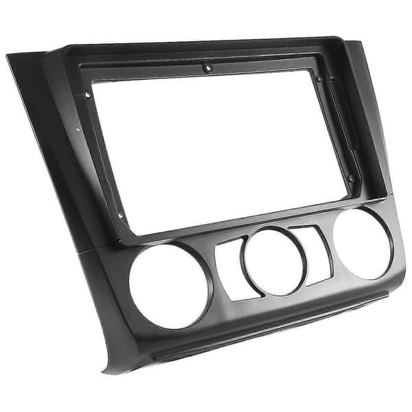 Bil DVD Ram Ljudadapter Instrumentbräda Trim Kit Facia Panel 9 Tum för 1-serie E88 E82 E81 E87 2004-2011 Radio Spelare Black
