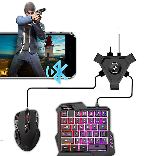 [LCS] Pubg Mobile Game Adapter Plug And Play Converter