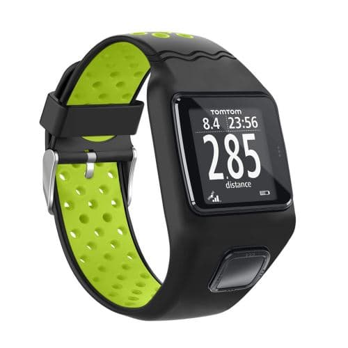[LCS] Erstatningssilikonbåndrem kompatibel med Tomtom Multisport Gps Human R