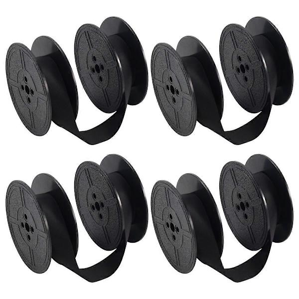 [LCS] 4-pack Typewriter Ribbon Twin Spool Typewriter Ribbon Ink (Black)