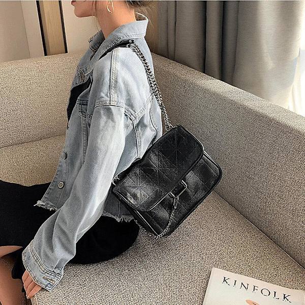 Luksus Håndtasker Dame Tasker Designer Vintage Skuldertaske Nye Kæde Messenger Tasker Blød Klap Skulder