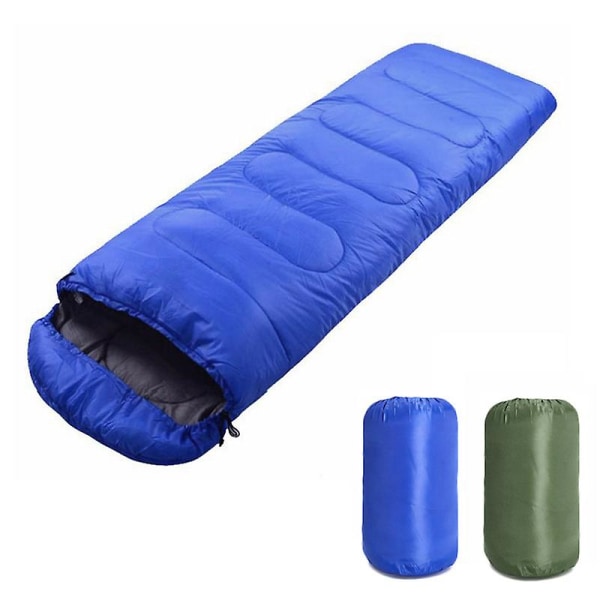 Bärbar Lättvikts Kuvertsovsäck Med Kompressionssäck För Camping Vandring Backpacking