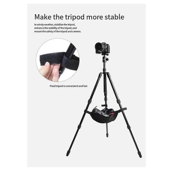 Stativ Stenpåse Kraftig Hållbar Stativ Bom Stativ Stabilisator Sten Sandpåse för Fotografering
