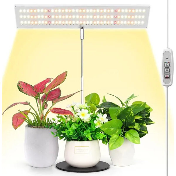 [LCS]Full Spectrum LED Grow Light 120 LED / Plant Lighting – Timer, Adjustable