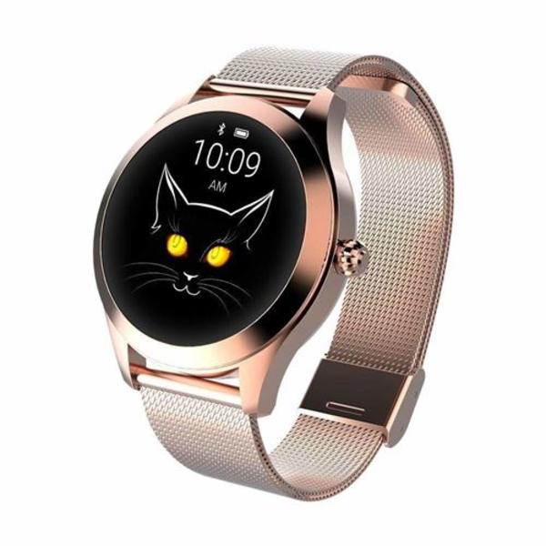 Smartwatch Dam Smartklocka Smart Klocka för Kvinnor med Tidsvisning