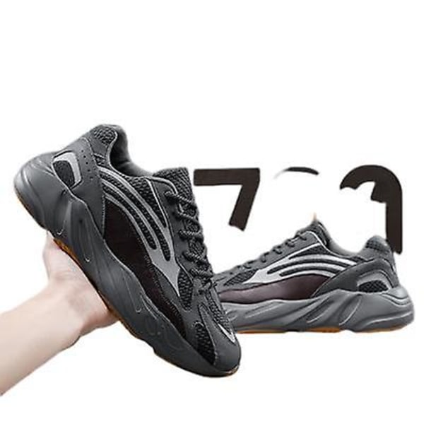 Sportskor som andas Trendiga skor för män 701 gray 39