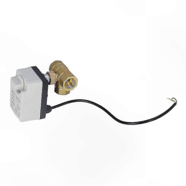 3/4 tommer 3-veis motorisert kuleventil i messing for vannkontroll, AC 220V, innvendig gjengeforbindelse